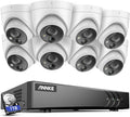 8 Channel 5MP DVR and 8 x 1080P HD Weatherproof Dome Cameras with 1 TB Hard Drive P420548