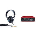 Professional Large Diaphragm Headphone & USB Audio Interface W4988