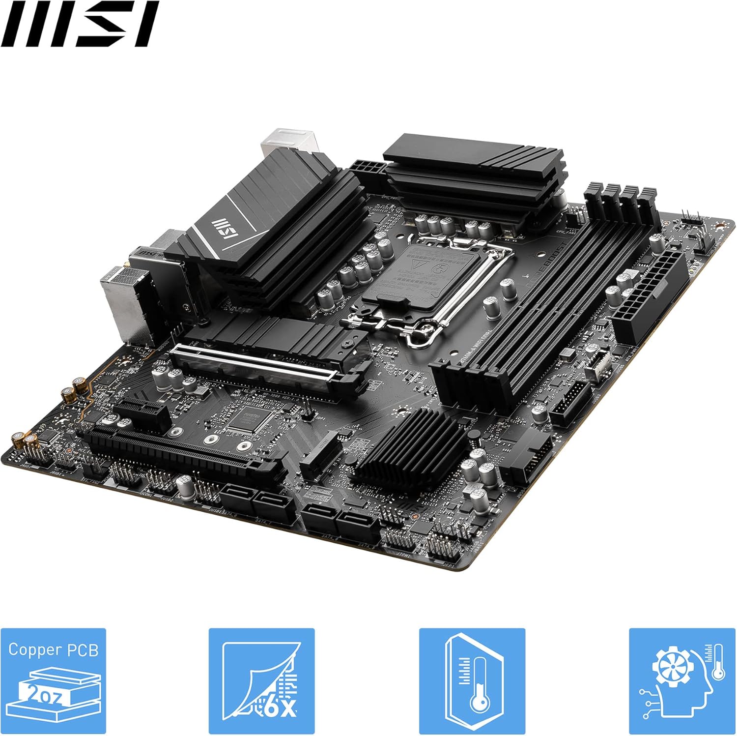 B760M-A WIFI DDR4 mATX Motherboard S271