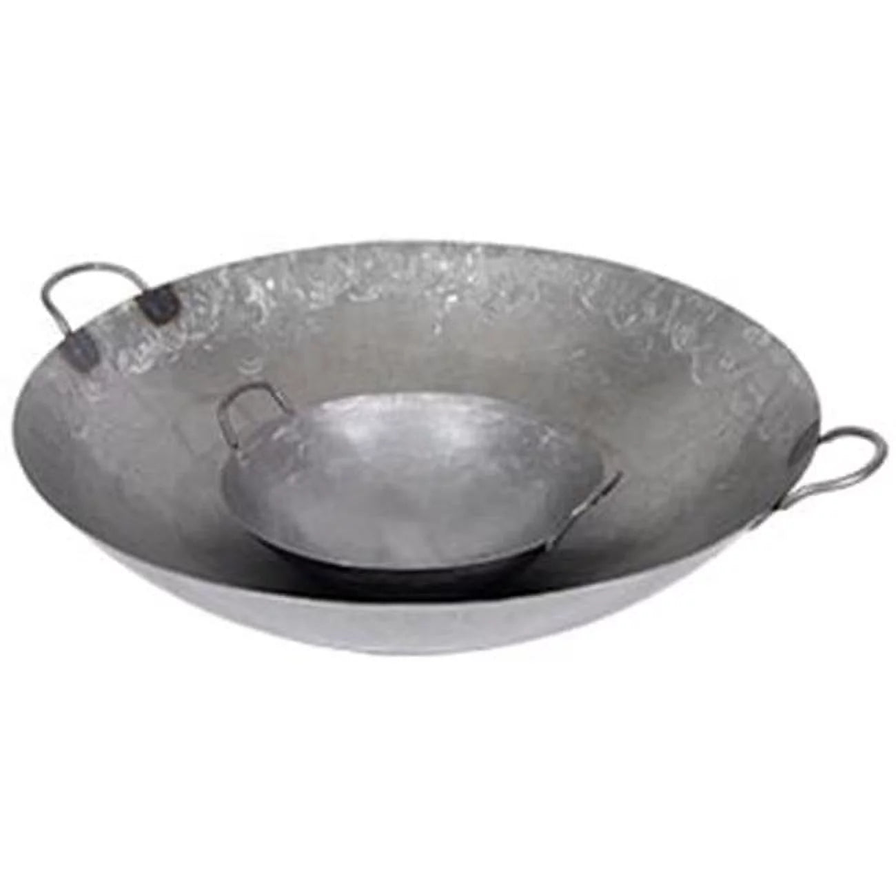 14 in. Steel Hand Hammered Cantonese Wok G423867