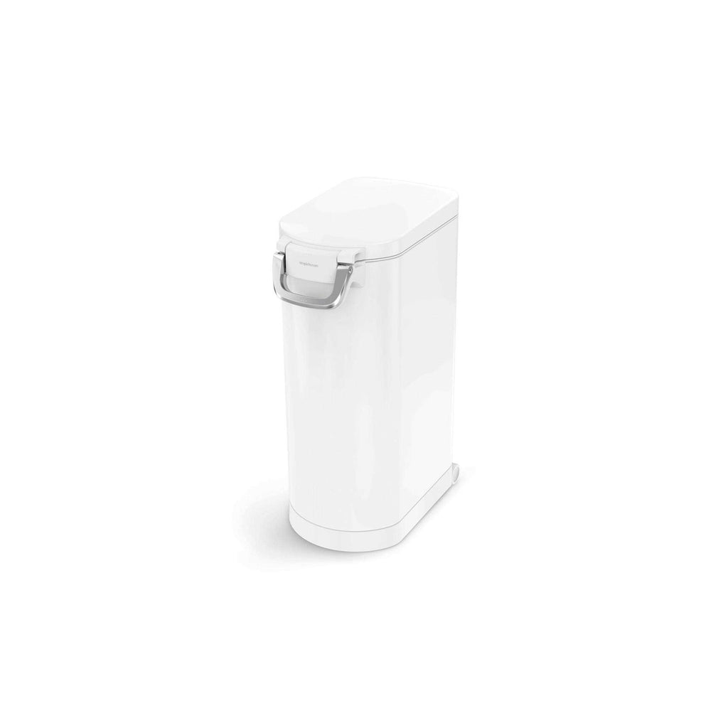 White Steel Pet Food Can L60033