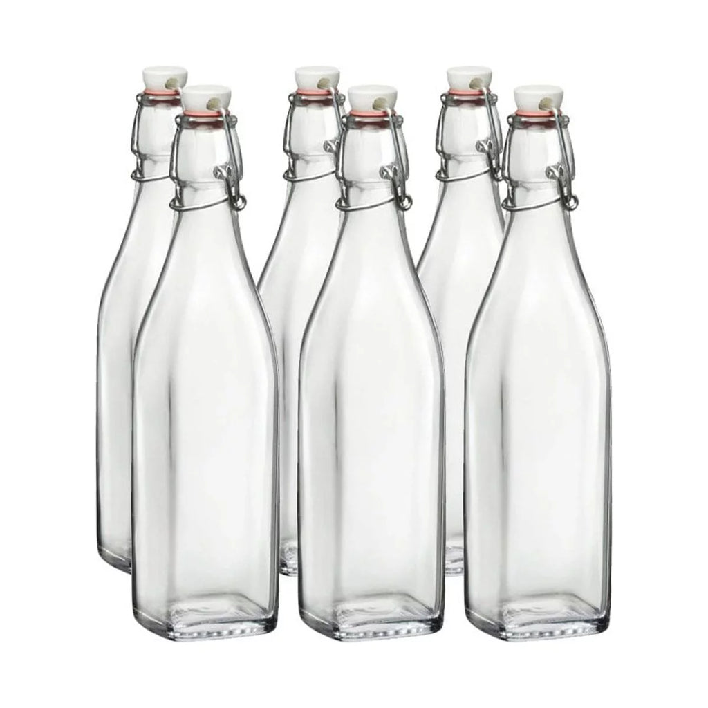 17oz Swing Top Glass Bottles 6-pack A8003