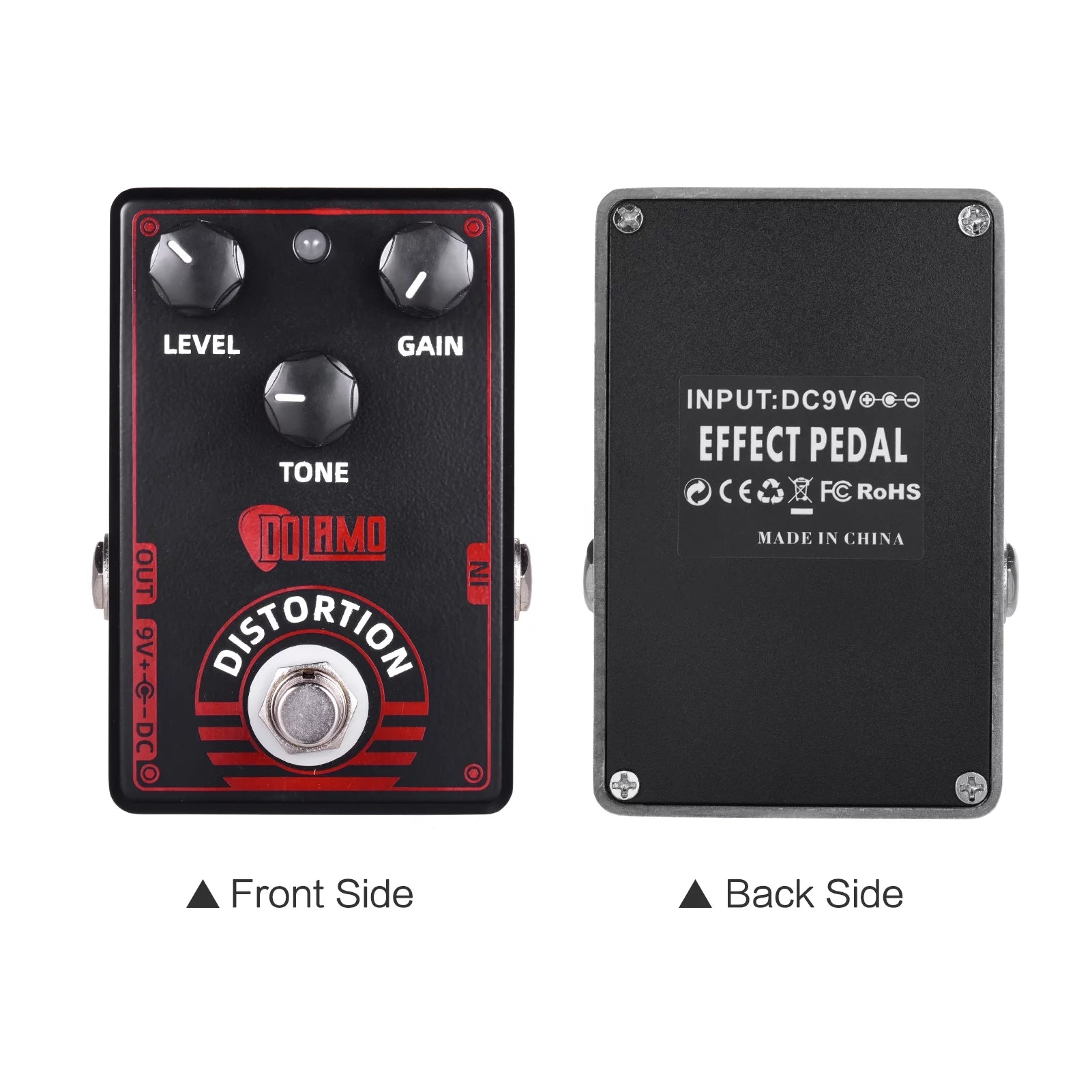 High Gain Distortion Guitar Effect Pedal with True Bypass K50595