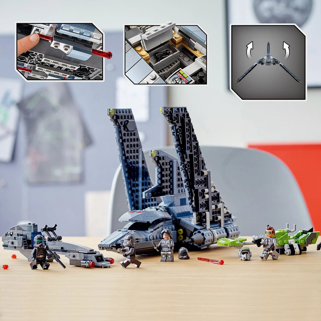 LEGO Star Wars Attack Shuttle Building Toy Set (969 Pieces) X612