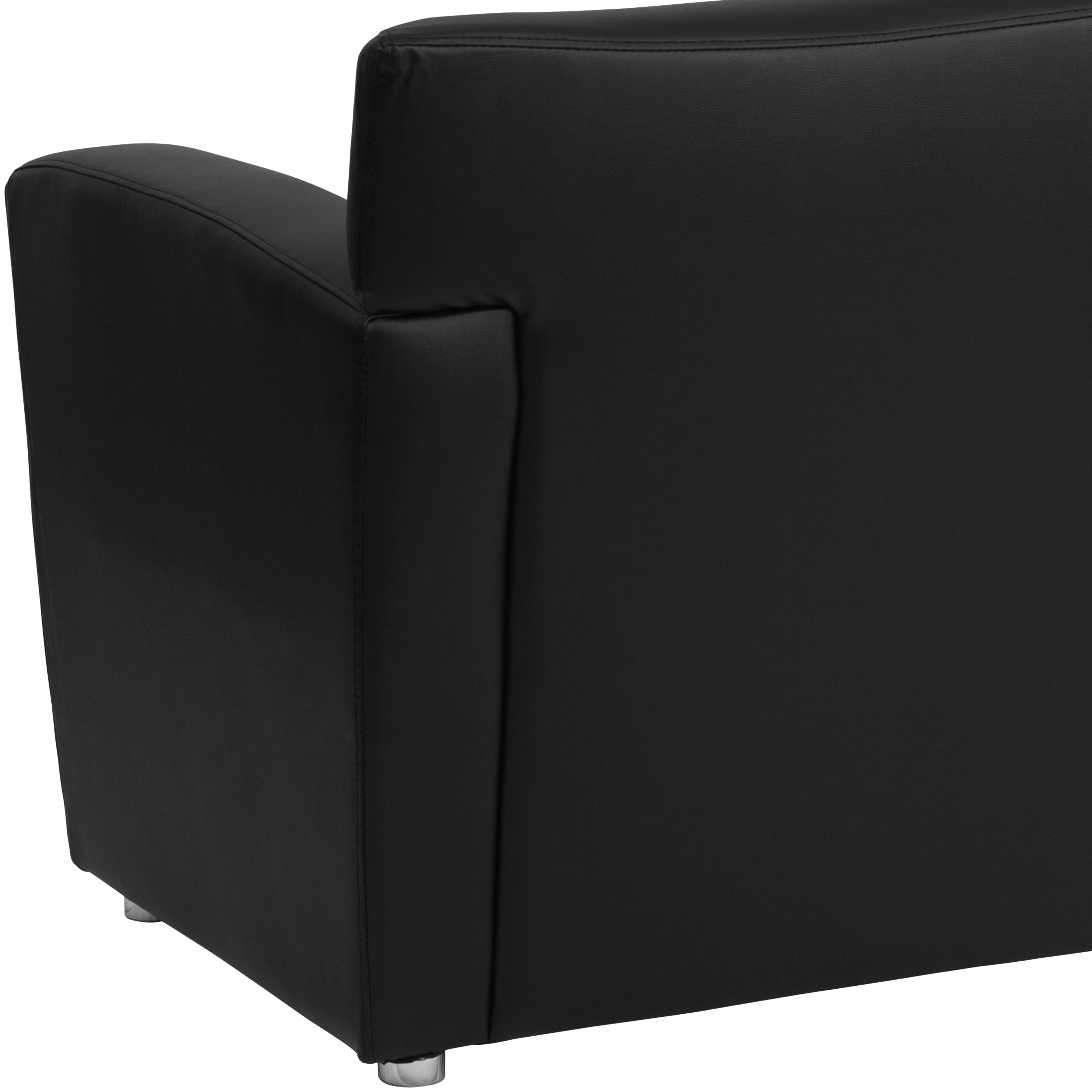 Black LeatherSoft Chair V7701
