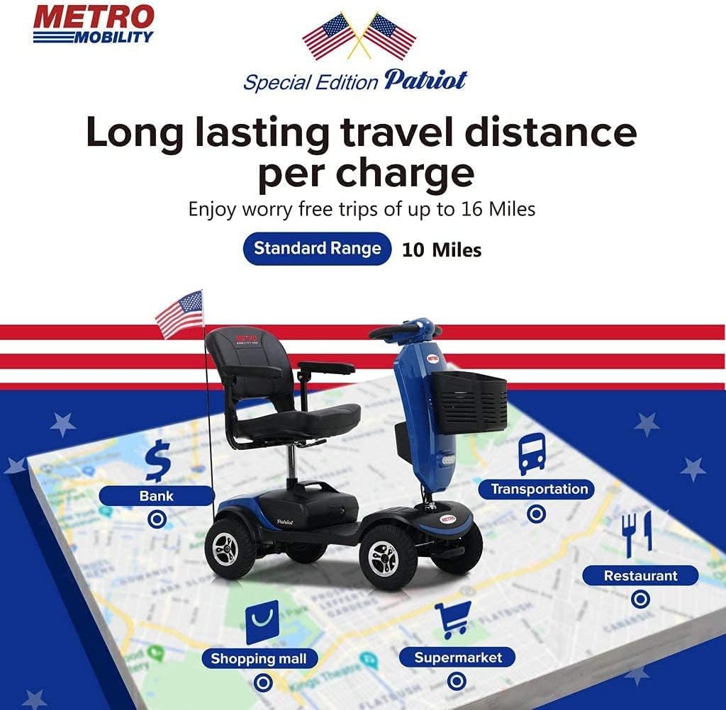 4 Wheel Folding Mobility Scooter T896382
