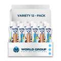 High Protein Shake Bottles 12 pk - Vanilla & Chocolate - 2g Sugar, 150 Calories S268526