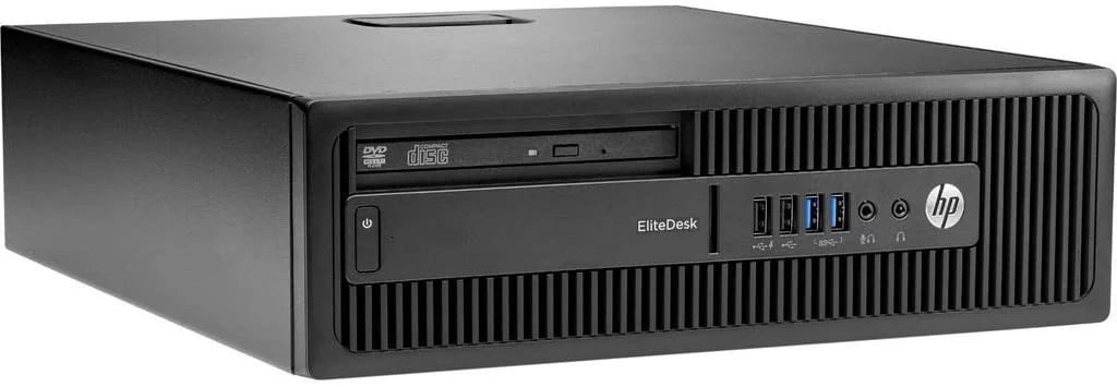HP 800G1 Desktop SFF Computer Intel Core i5 8GB Ram 500GB HDD NVIDIA GT 1030 2GB 19" LCD Windows 10 (Refurbished) S532436