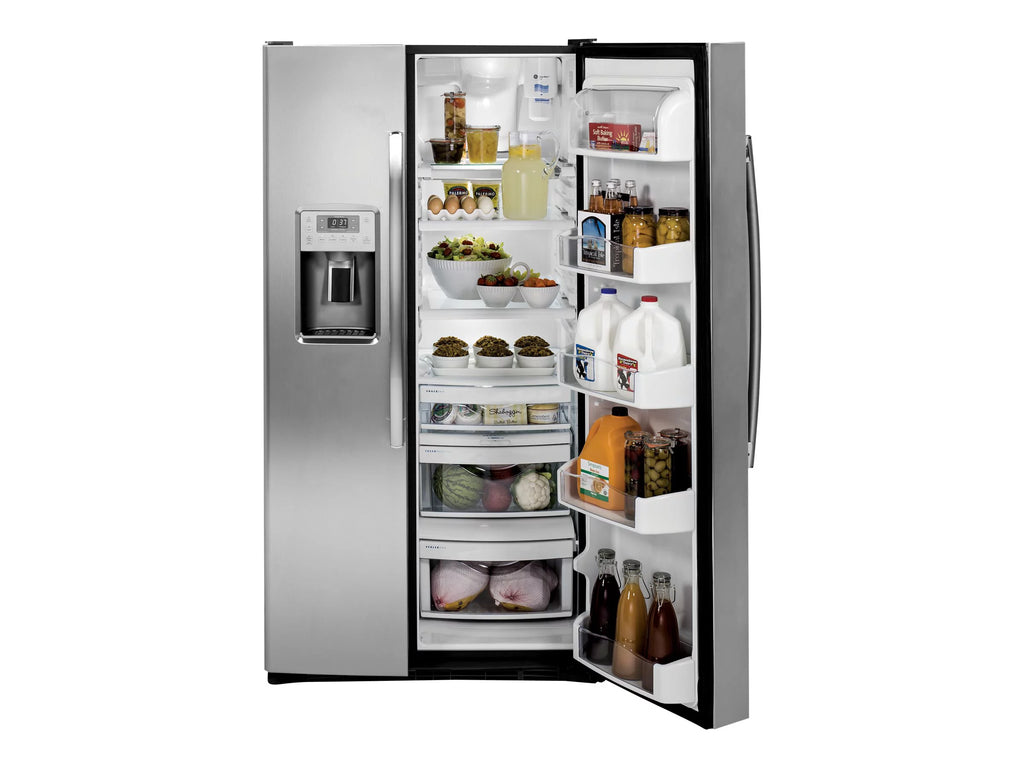 Side-by-side Refrigerator-freezer with Water and Ice Dispenser - 28.4 cu. ft - Stainless Steel M9220