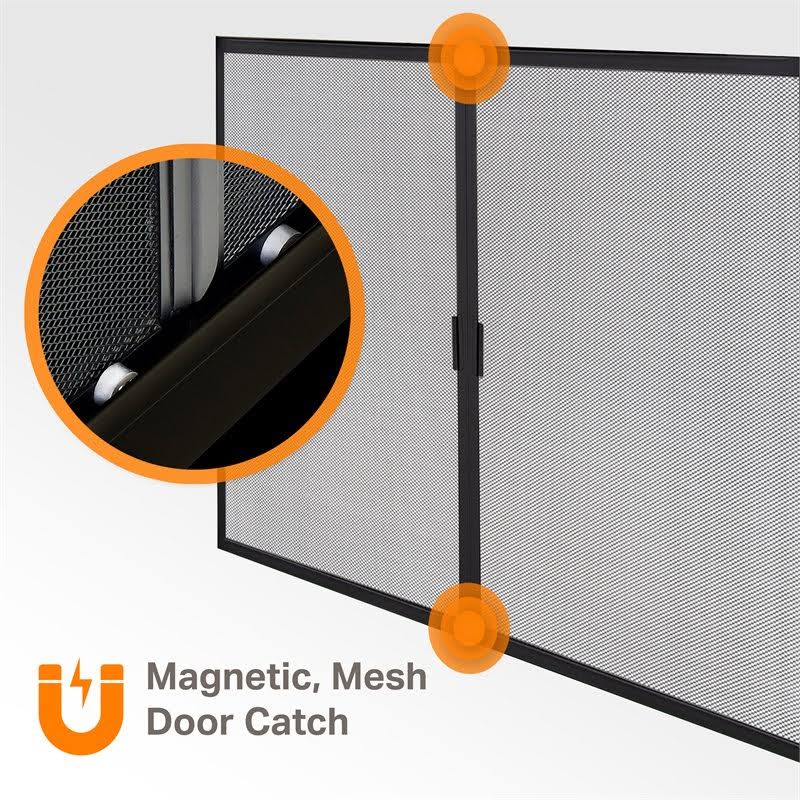 Oil Rubbed Bronze Large Fireplace Door O421