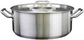 15 Quart Stainless Steel Braiser With Cover C5470