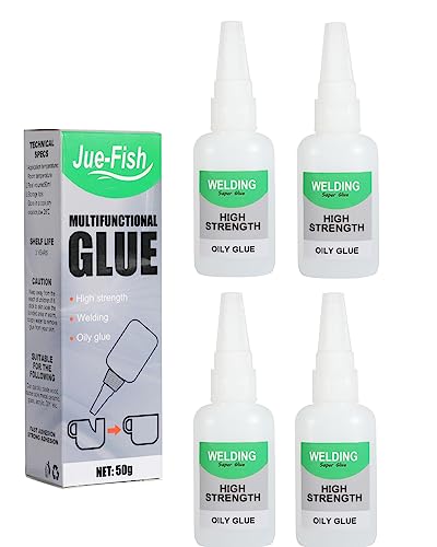 2 Packs Super Glue Gel for Shoes, Ceramics, Metal, Plastic, Wood, Leather, Glass F795