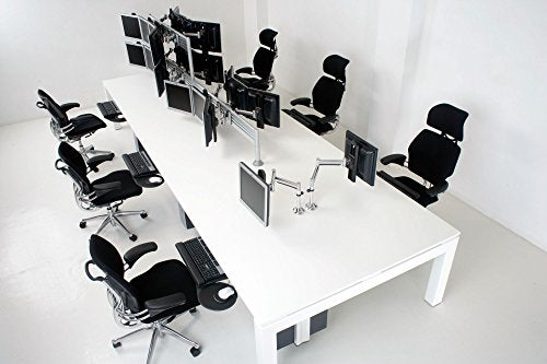 Graphite Hyacinth Blue Fabric Ergonomic Office Chair with Headrest A954