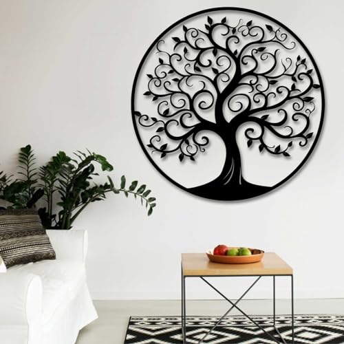 Metal Tree Wall Art 47×47 cm I43417