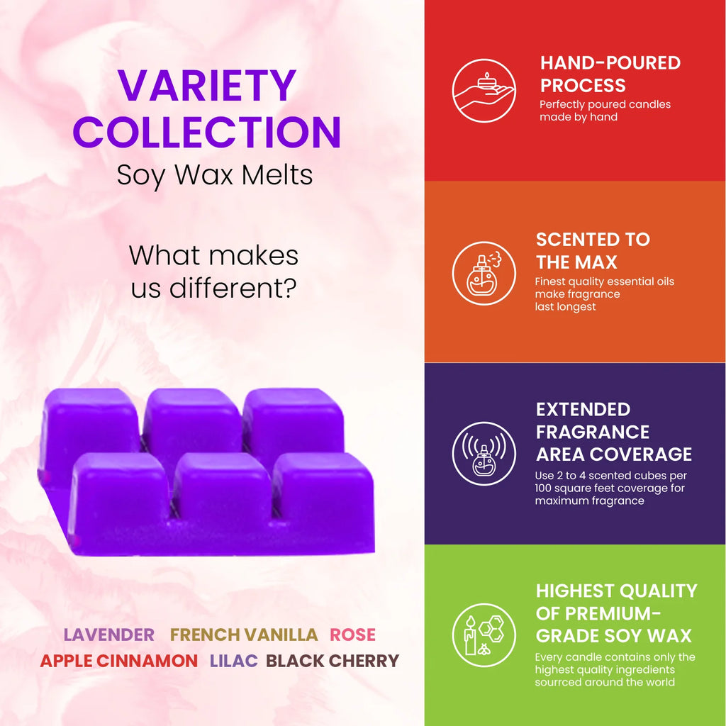 Variety Collection Scented Wax Melts B439