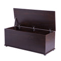 Brown Wooden Toy Box R638