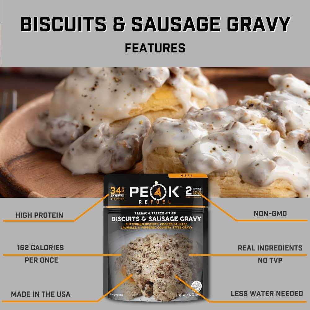 Biscuits & Sausage Gravy J24316
