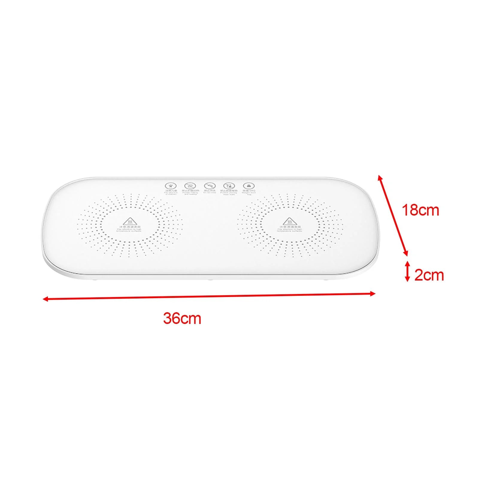 Electric Warming Tray 50W Hot Plate Food Warmer O584696