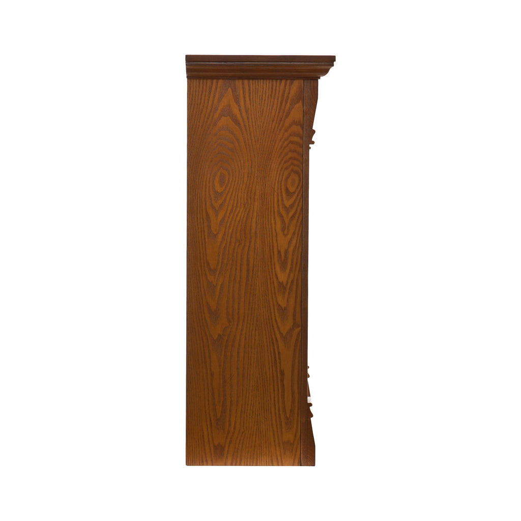 Salem Antique Oak Electric Fireplace M4796