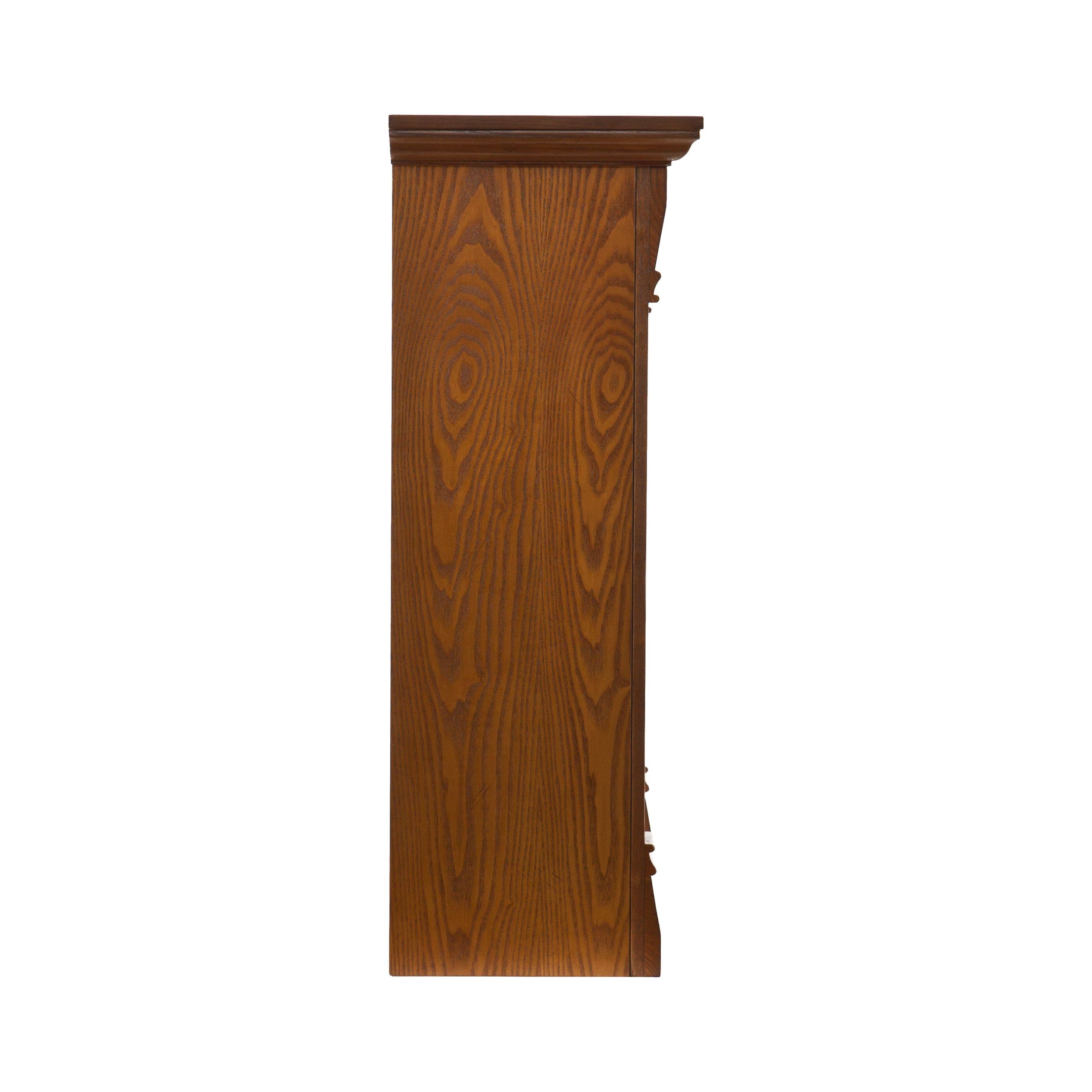 Salem Antique Oak Electric Fireplace M4796