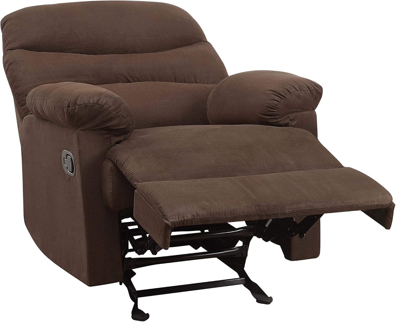 Chocolate Microfiber Recliner X89163