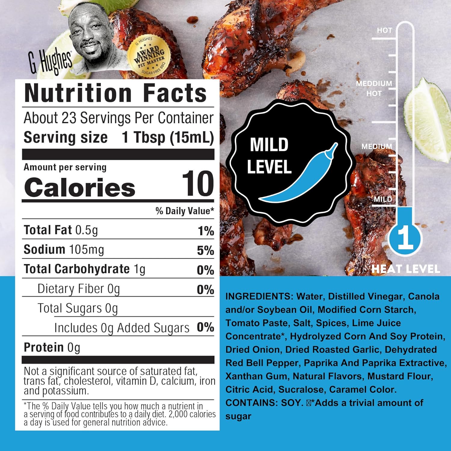 Caribbean Jerk Wing Sauce, 12 Oz. (3 pack) Y7518