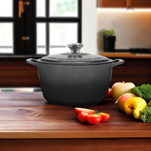 5.5Q Enameled Cast Iron Dutch Oven Y6333
