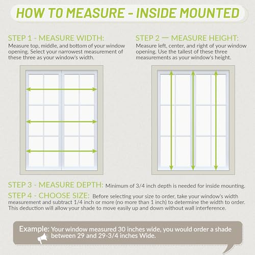 Cordless Room Darkening Mini Blinds 35" W x 64" H White P883569