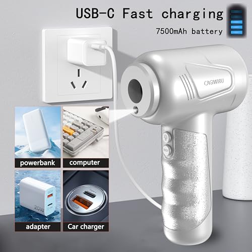 Cordless Electric Air Duster with LED Light U805