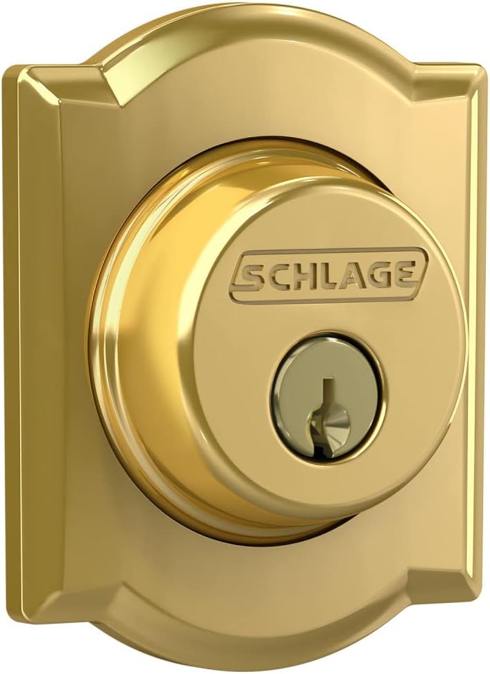 Bright Brass Deadbolt N999248