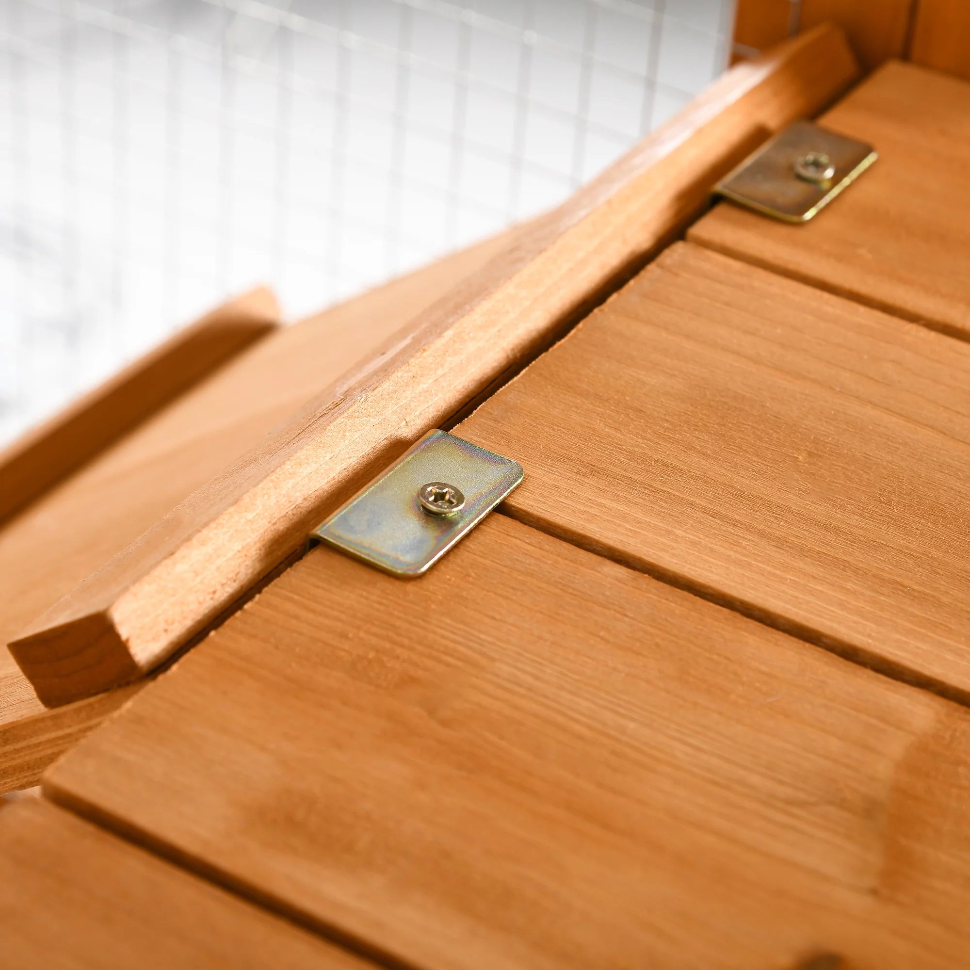 Outdoor Wooden Cat Enclosure G1362