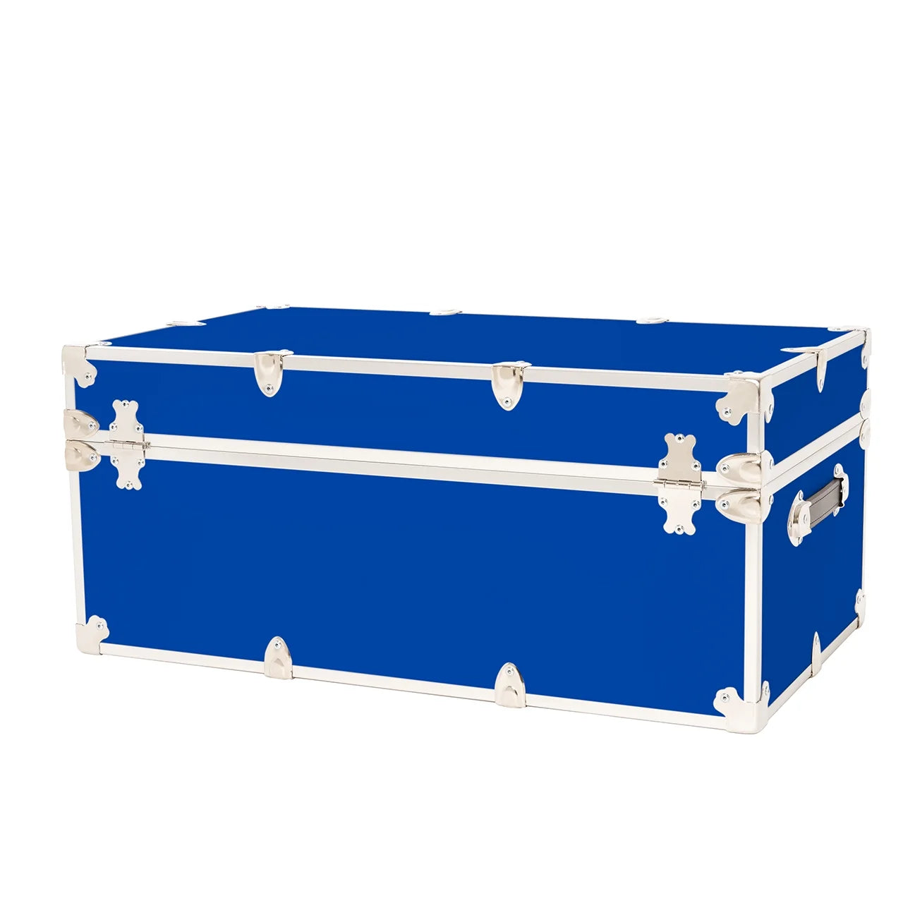 Large Armor Trunk with Removable Wheels 32"x18"x14" Royal Blue P613