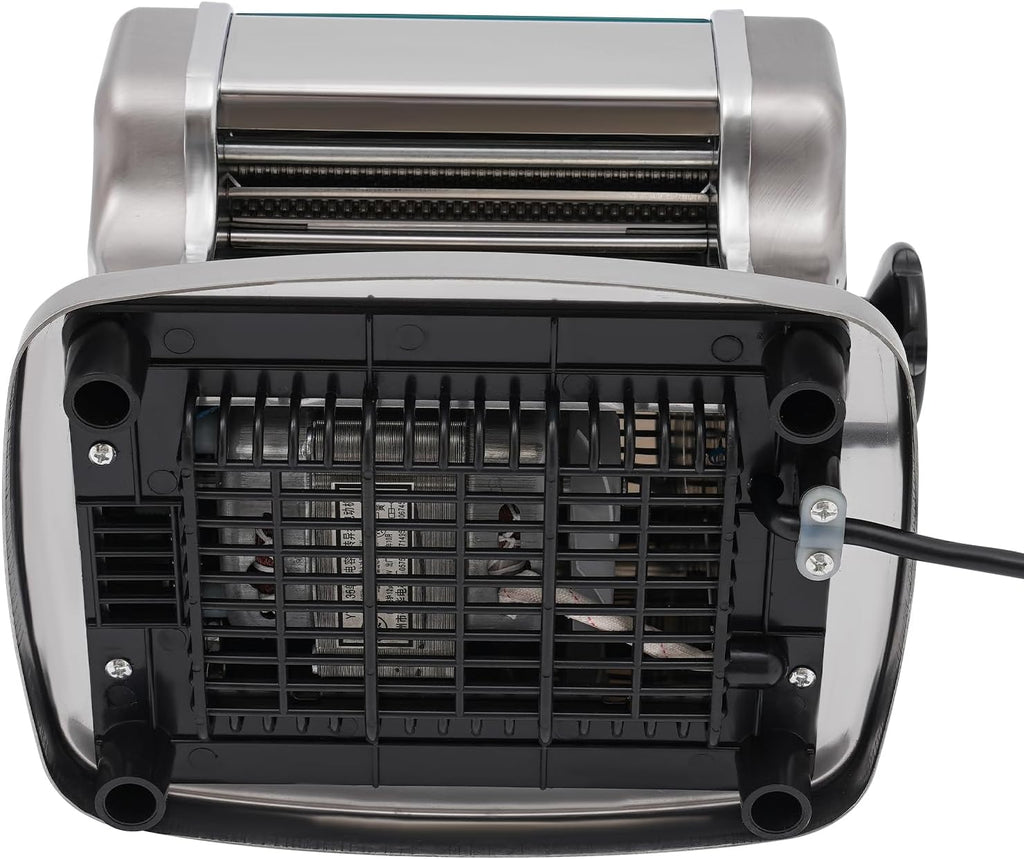 Electric Pasta Maker Machine with 9 Thickness Settings, 2 mm Stainless Steel Blade, 135W Q56783