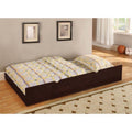 Twin Trundle with Casters in Espresso Z481230