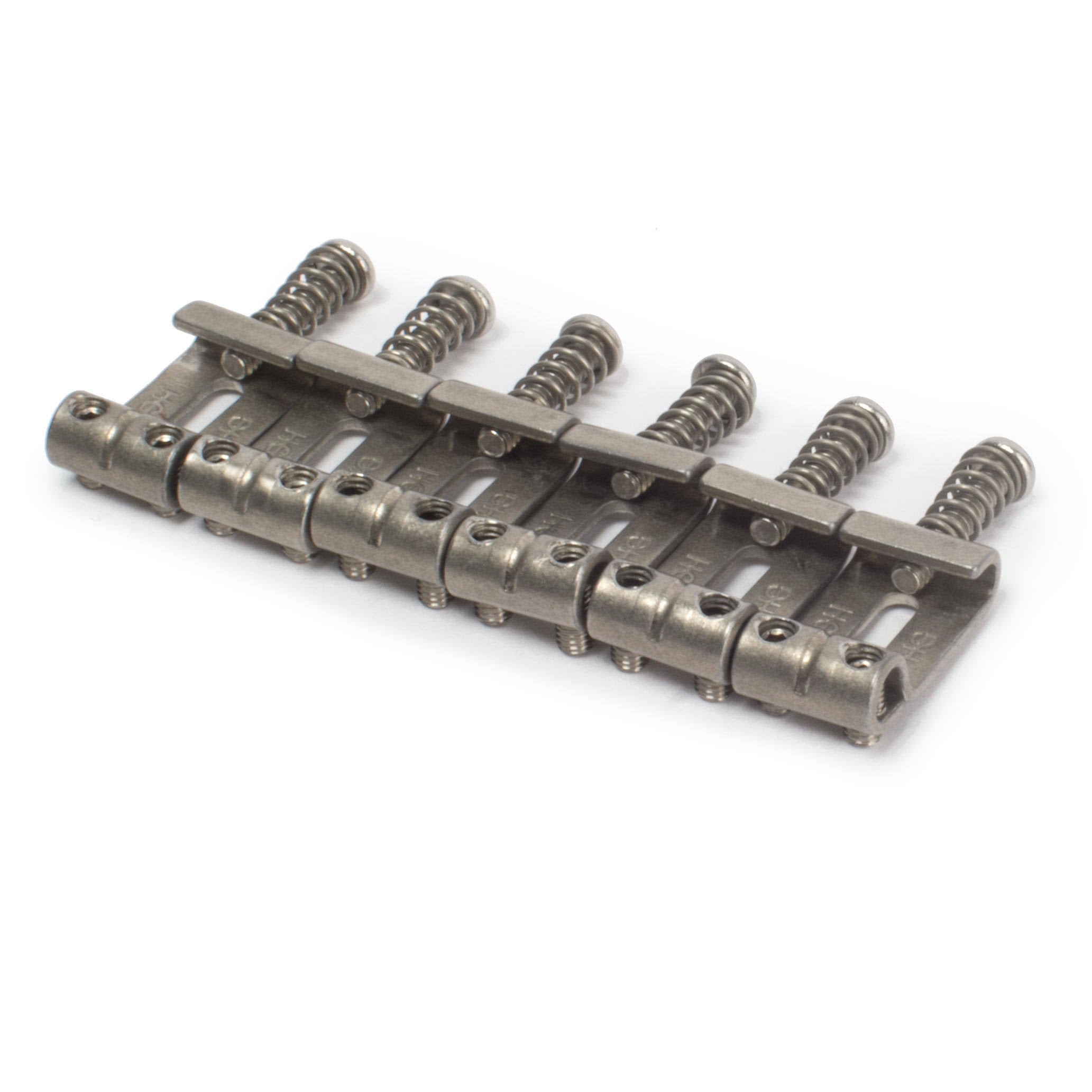 Set of 6 Relic Nickel Saddles C1419
