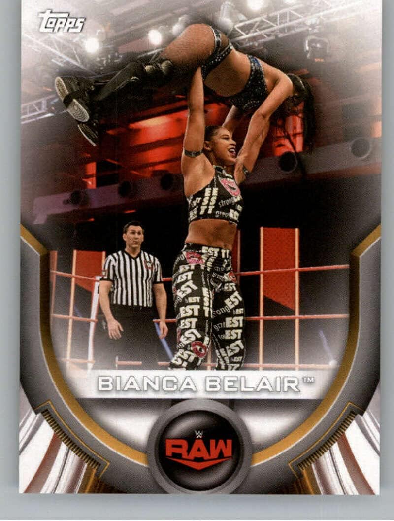 2020 Topps WWE Women's Division Roster Bianca Belair Raw Trading Card L935282