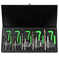 166pcs Thread Repair Tool Kit, Hss Drill Helicoil Repair Kit Metric M5 M6 M8 M10 M12 K699620