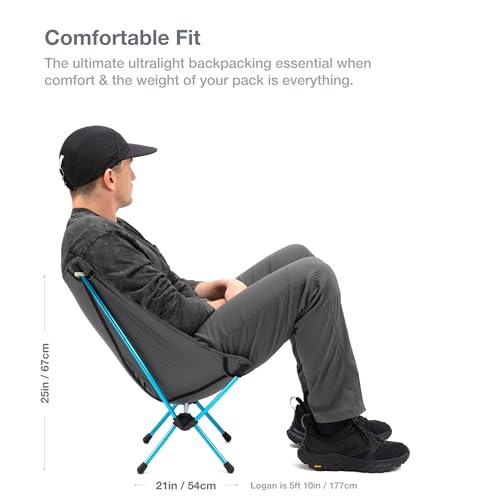 Black Ultralight Compact Backpacking Chair H139303