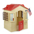 Tan Cape Cottage Small Compact Portable Playhouse T8020