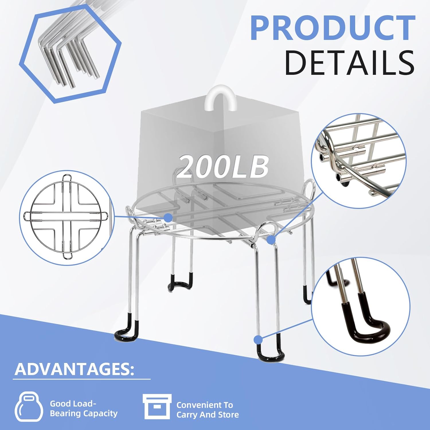 Stainless Steel Water Filter Stand Y79271
