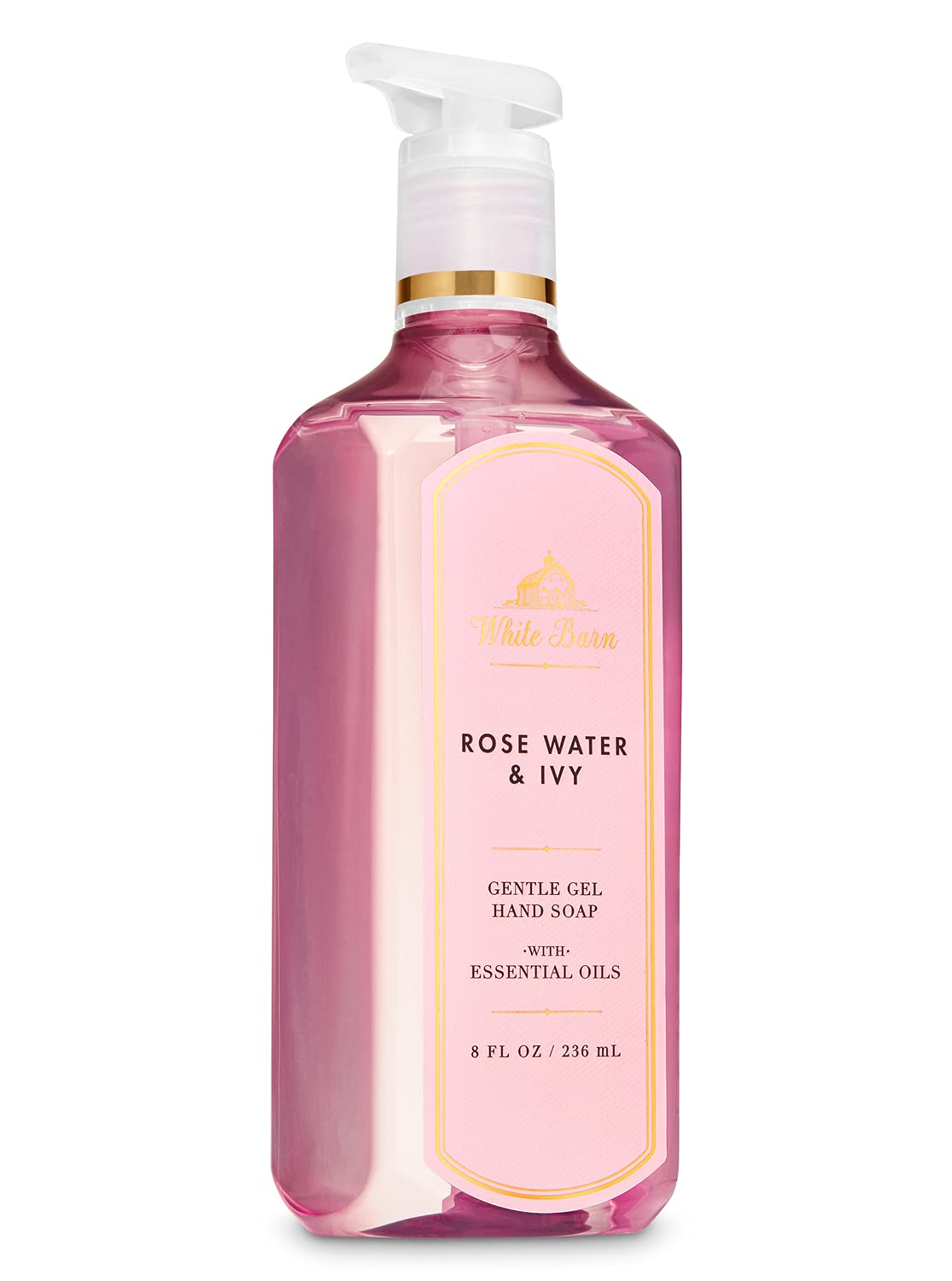 ROSEWATER & IVY Gel Hand Soap 8 Fluid Ounce T86739