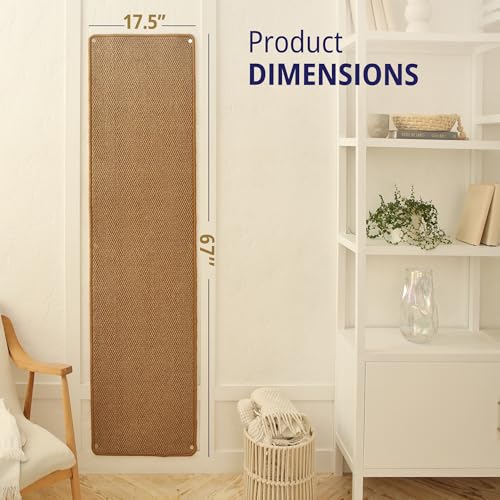 Cat Wall Climbing Carpet 67" x 17.5" with Fixed Nails V7818