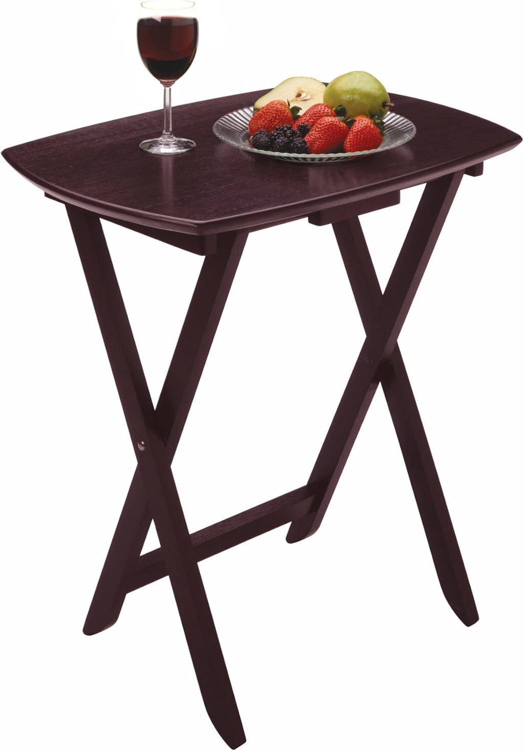 Oversized TV Tables, Espresso, Set of 4 R1939
