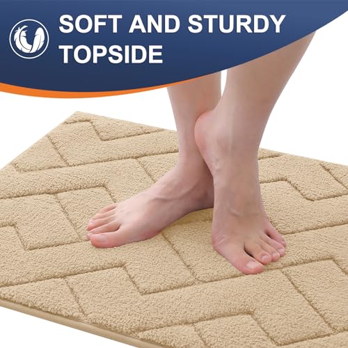 Grey 30x20 Non-Slip Washable Microfiber Dog Door Mat L967108
