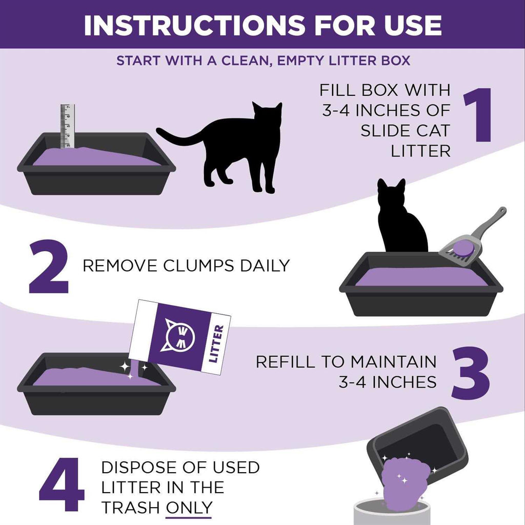 Slide Easy Clean-Up Clumping Cat Litter X689030