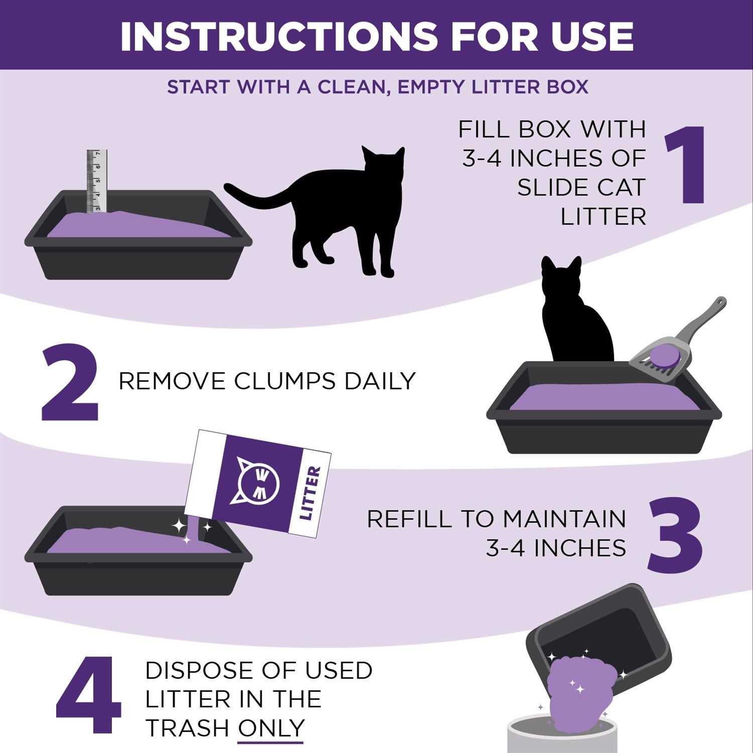 Slide Easy Clean-Up Clumping Cat Litter X689030