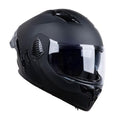 Matt Black X-Large Full Face Modular Motorcycle Helmet Y3262