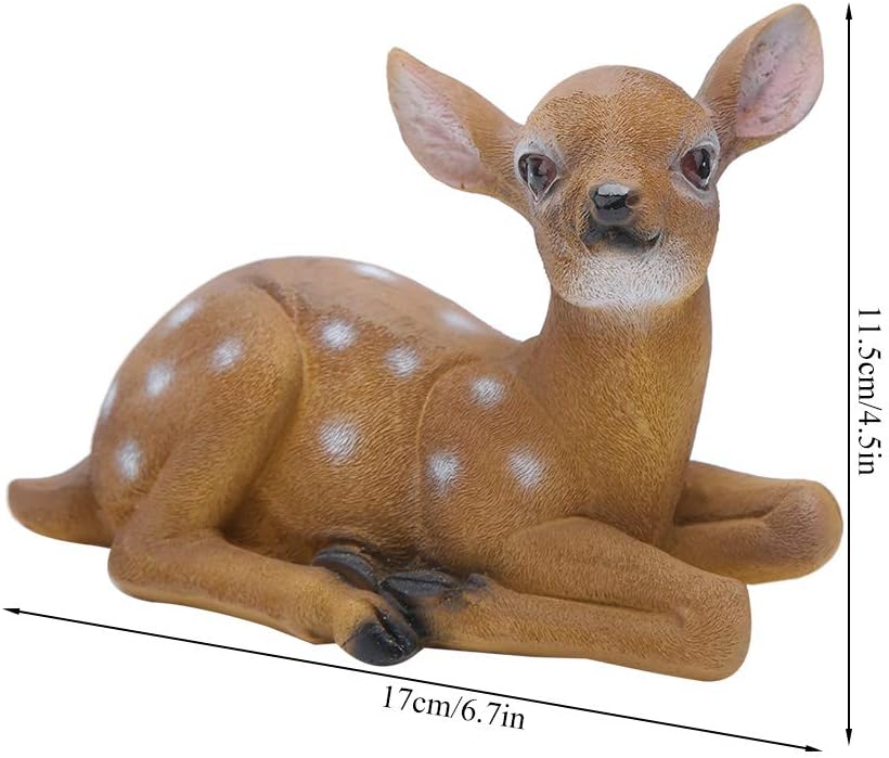 Sika Deer Garden Sculpture Statue N932023