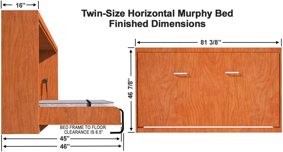 Queen Size Hardware Kit for Murphy Bed C6546