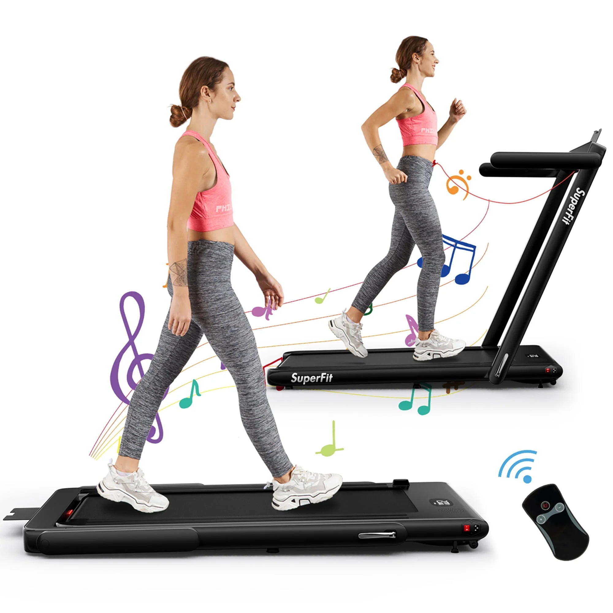 Black Folding Treadmill O670703